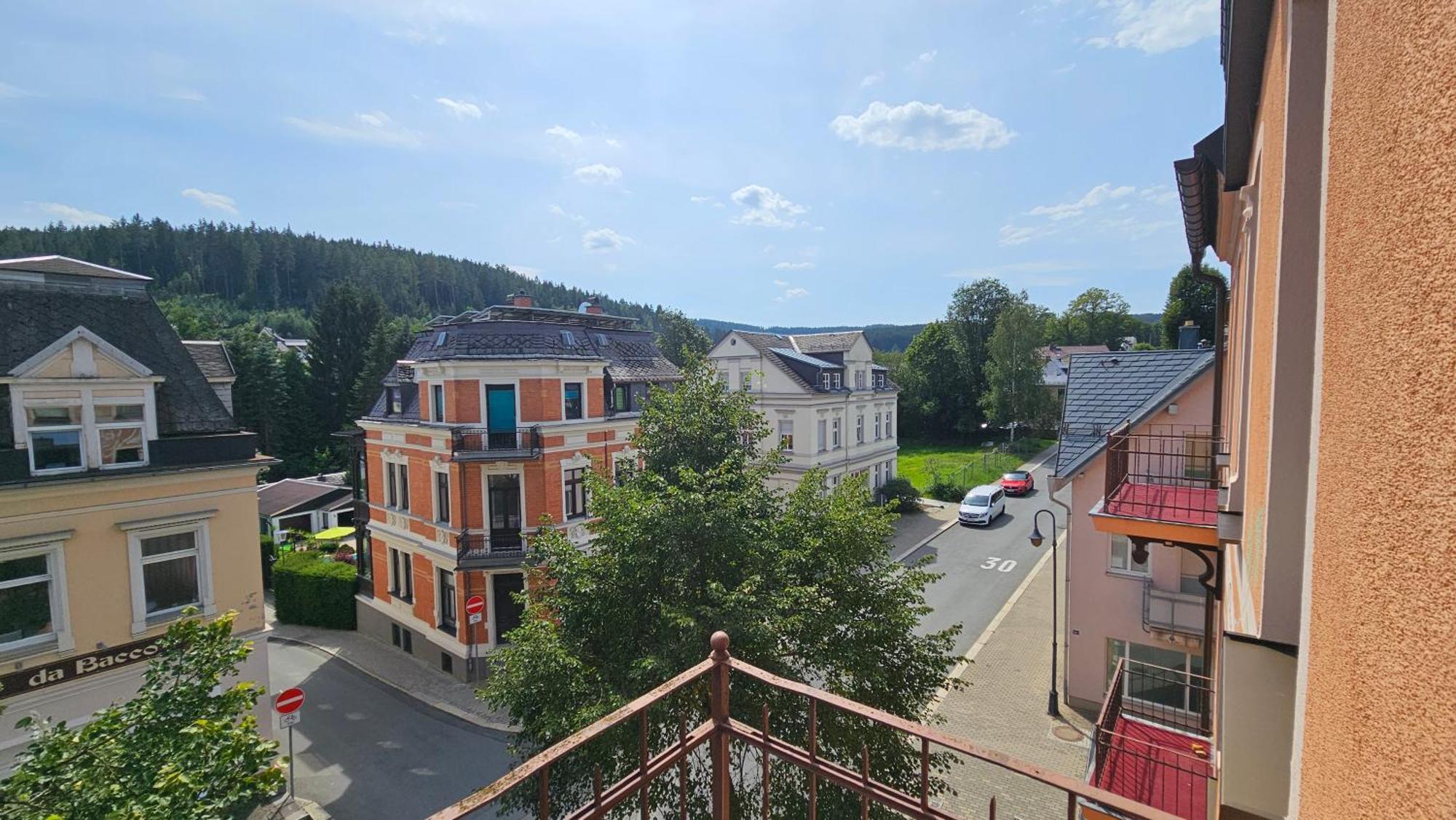 Pension Weisse Rose, Parkplatz, Fruehstueck, Wlan, Zentral Bad Elster Luaran gambar